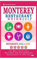 Monterey Restaurant Guide 2019