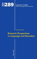 Research Perspectives in Language and Education