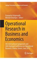 Operational Research in Business and Economics