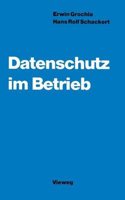 Datenschutz Im Betrieb