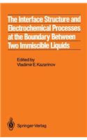 Interface Structure and Electrochemical Processes at the Boundary Between Two Immiscible Liquids