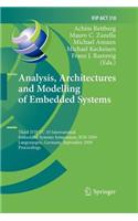 Analysis, Architectures and Modelling of Embedded Systems