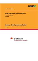 Somalia - Development and Failure