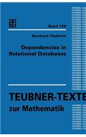 Dependencies in Relational Databases