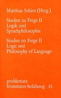 Studien Zu Frege / Studien Zu Frege II