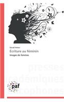 Écriture Au Féminin