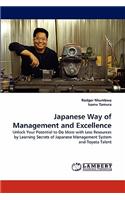 Japanese Way of Management and Excellence