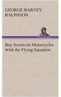 Boy Scouts on Motorcycles With the Flying Squadron