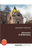 Alexander of Battenberg: (English)