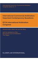 International Commercial Abritation: Important Contemporary Questions