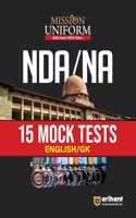 Arihant Mission Uniform NDA/NA- 15 Mock Tests - English/GK | Trend Analysis | Preparation Strategy 2025 | Tips to crack | Reserve Seat | for Exam 2025