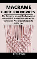 Macrame Guide For Novices