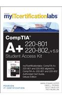 Comptia A+ 220-801 and 220-802 Cert Guide, V5.9 Myitcertificationlab -- Access Card