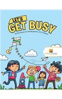 Let's Get Busy: Activity Books For Kindergarten Vol 1 Shapes