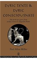 Lyric Texts & Consciousness