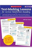 Text-Marking Lessons for Active Nonfiction Reading, Grades 4-8