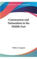 Communism and Nationalism in the Middle East