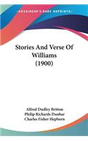 Stories And Verse Of Williams (1900)