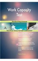Work Capacity Test Standard Requirements