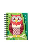 School Days Owl Layered Journal