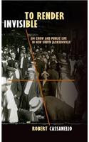 To Render Invisible: Jim Crow and Public Life in New South Jacksonville