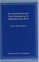 Die Deutschnationale Sprachbewegung Im Wilhelminischen Reich