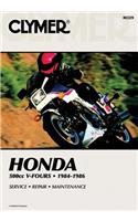 Honda 500cc V-Fours Magna & Inceptor Motorcycle (1984-1986) Service Repair Manual