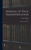 Manual of Pack Transportation