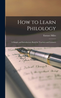 How to Learn Philology