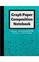 Graph Paper Composition Notebook