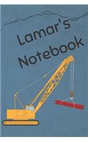 Lamar's Notebook: (Jr Journals and Notebooks for Lamar)