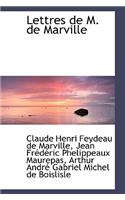 Lettres de M. de Marville