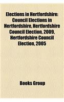 Elections in Hertfordshire