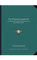 Das Rugische Landrecht
