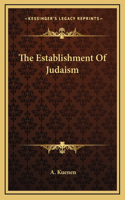 The Establishment Of Judaism