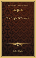 Origin Of Sanskrit
