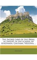 The Sacred Laws of the Âryas, as Taught in the School of Âpastamba, Gautama, Vâsistha, .. Volume Pt.2