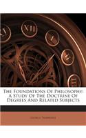 Foundations of Philosophy