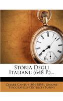 Storia Degli Italiani