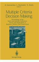 Multiple Criteria Decision Making