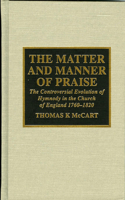 The Matter and Manner of Praise