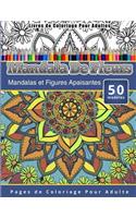 Livres de Coloriage Pour Adultes Mandala De Fleurs