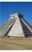 Mayan Pyramid at Chichen Itza Mexico Journal: 150 page lined notebook/diary(English)