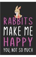 Rabbits Make Me Happy You, Not So Much