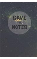 Save Notes: High Quality Simple Note For Your Notes 6" X 9" 110 Pages(30 Save)