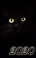 Yearly Calendar "Cat's-Eye" for 2020: Jahreskalender, année civile, año calendario, anni di calendario, jarenkalender in english, german, french, spanish, italian, dutsch