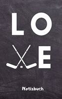 Loe Notizbuch: A5 Notizbuch KARIERT Geschenk für Eishockeybuch - Eishockey Fans - Training - Geschenkidee - Wintersport - Schönes Buch - Journal - Kalender - Termi