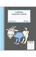 Graph Composition Notebook 5 Squares per inch 5x5 Quad Ruled 5 to 1 100 Sheets