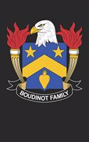 Boudinot: Boudinot Coat of Arms and Family Crest Notebook Journal (6 x 9 - 100 pages)