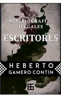 MinibiografÍas ilegales. ESCRITORES